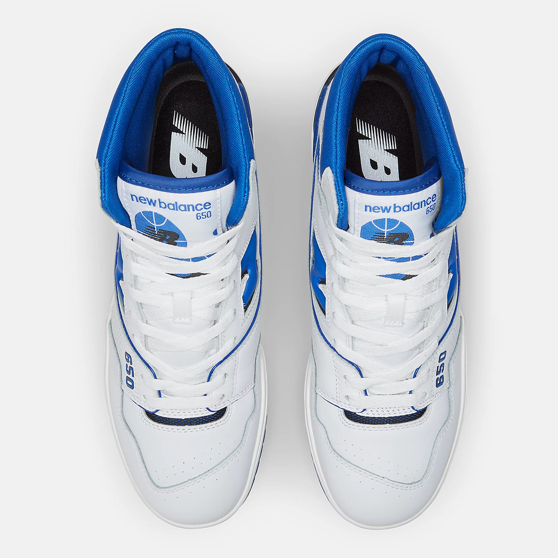 New Balance 650 màu Sports White và Royal Blue - 4