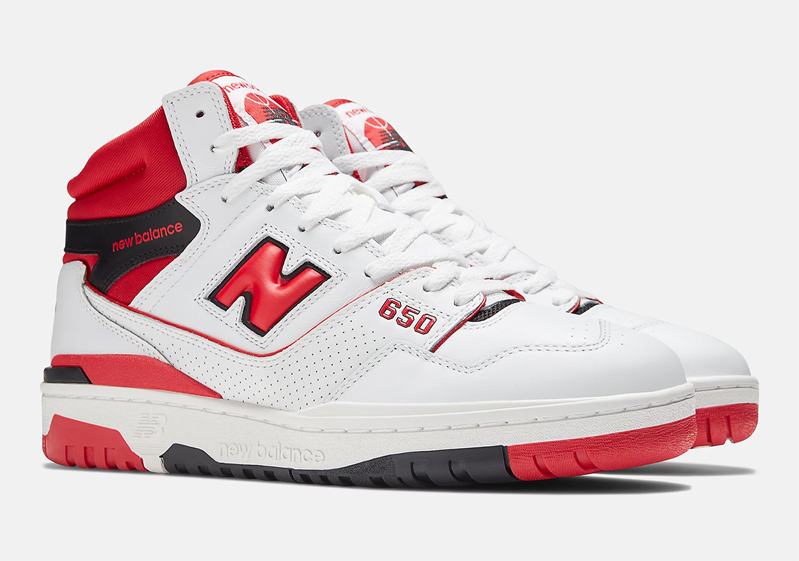 New Balance 650 ra mắt màu trắng và đỏ vào ngày 15 tháng 9