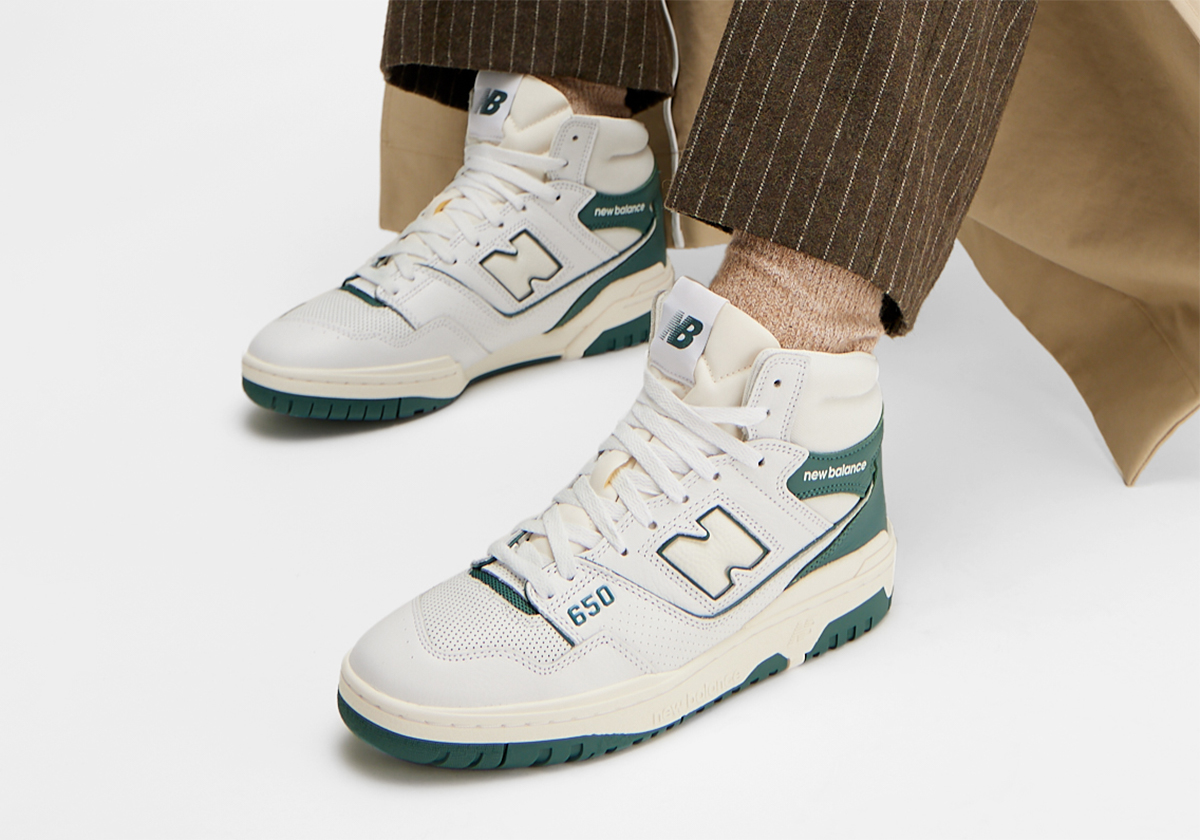 New Balance 650 White/Teal: Sự Kết Hợp Mới Mẻ và Độc Đáo - 1