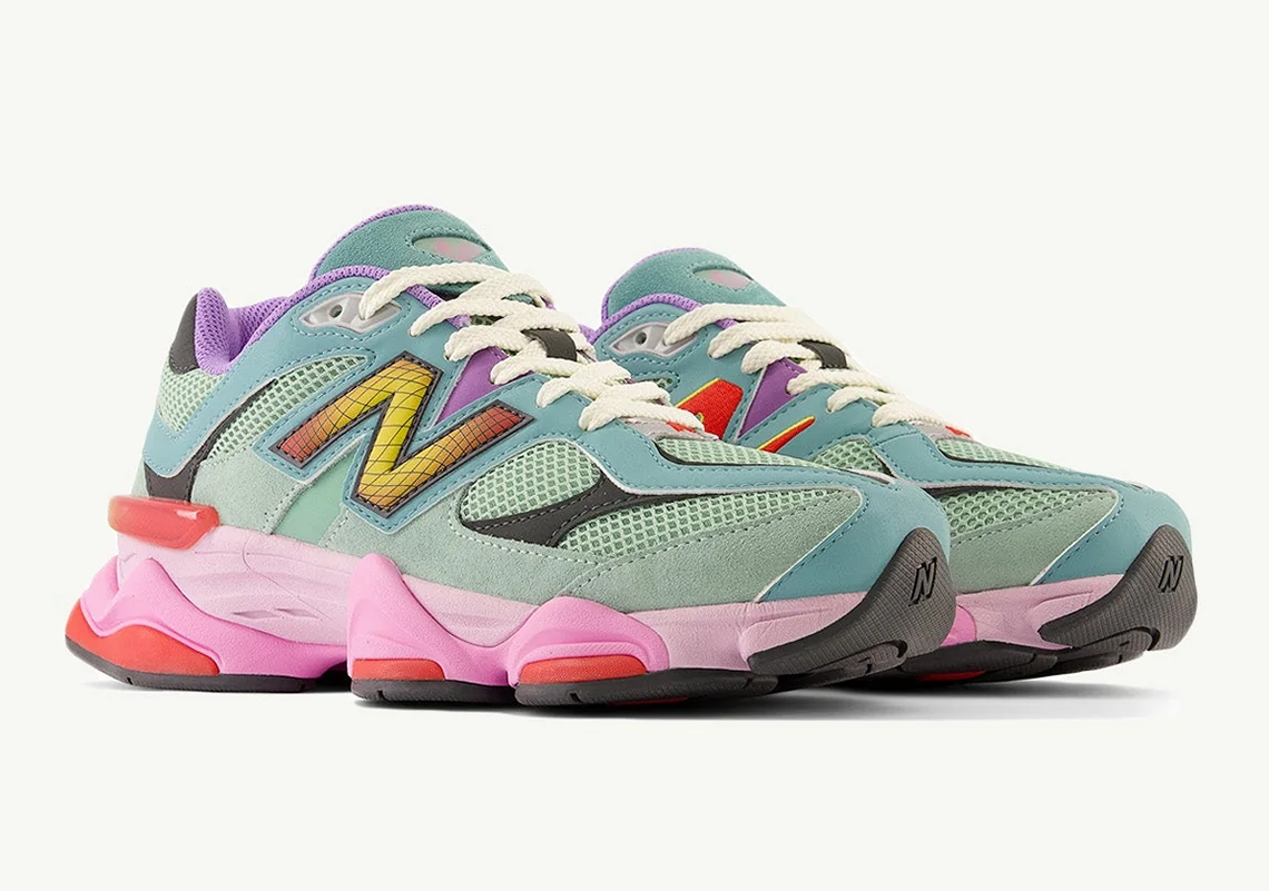 New Balance 90/60 'Multi-Color': Màu sắc đa dạng trên thiết kế hiện đại - 1