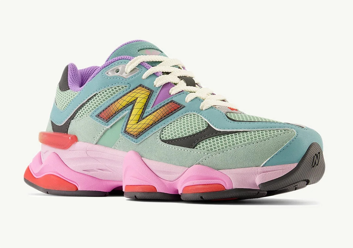 New Balance 90/60 'Multi-Color': Màu sắc đa dạng trên thiết kế hiện đại - 2