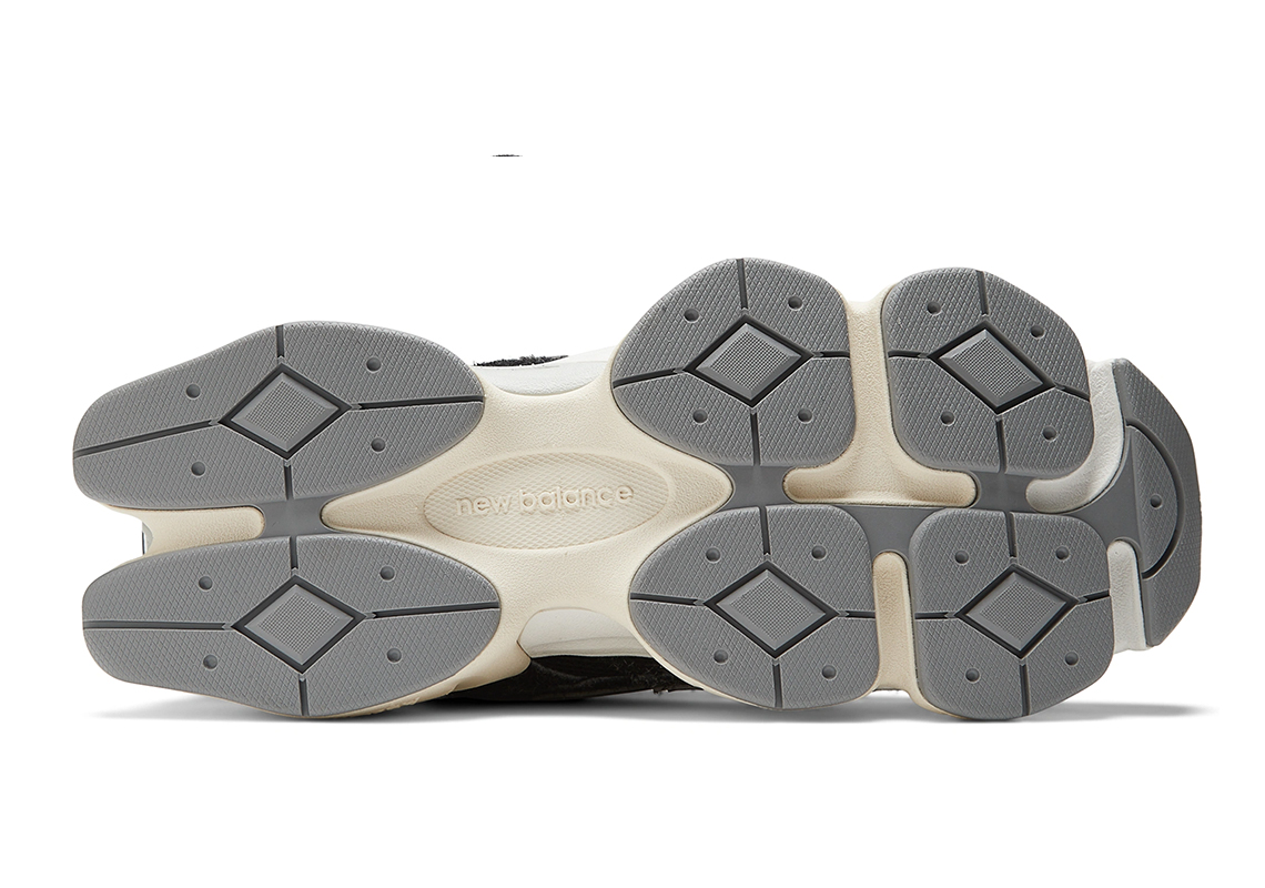 New Balance 9060 Hairy Black Suede: Phiên bản mới lấy cảm hứng từ thập niên 2000 với chất liệu da lông đen sang trọng - 6