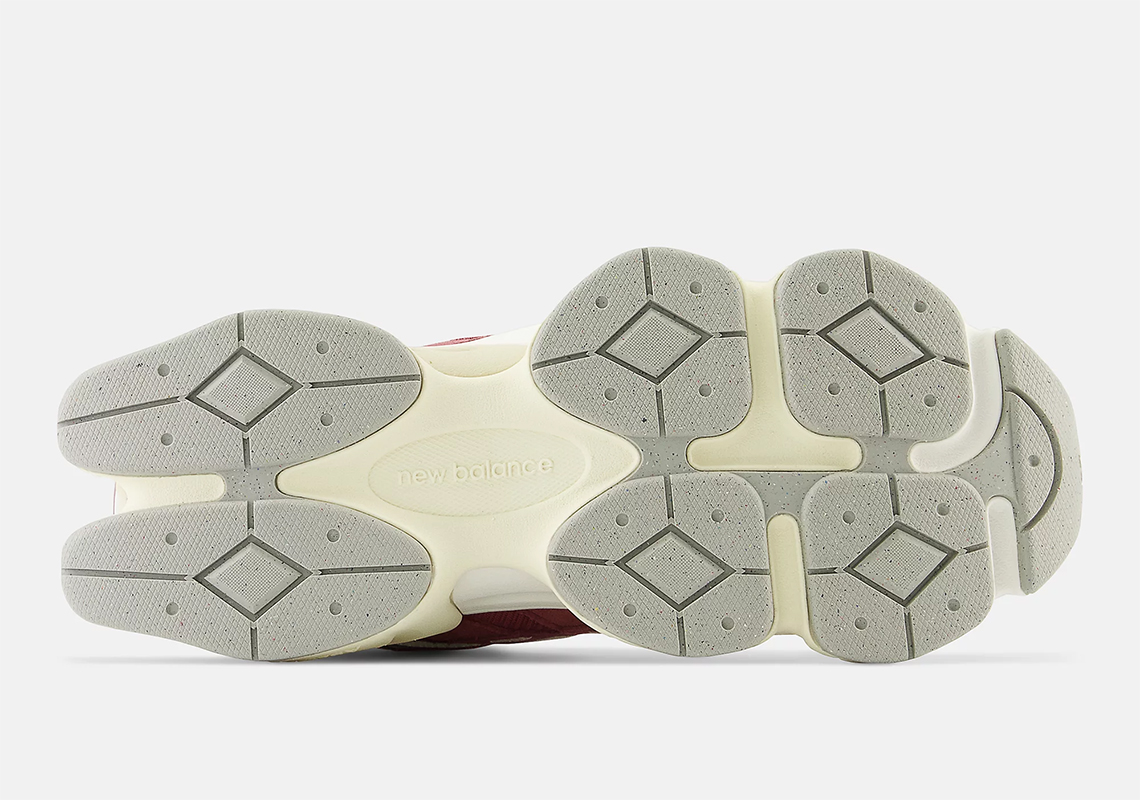 New Balance 9060 Washed Burgundy - Phiên bản mùa thu mới! - 5