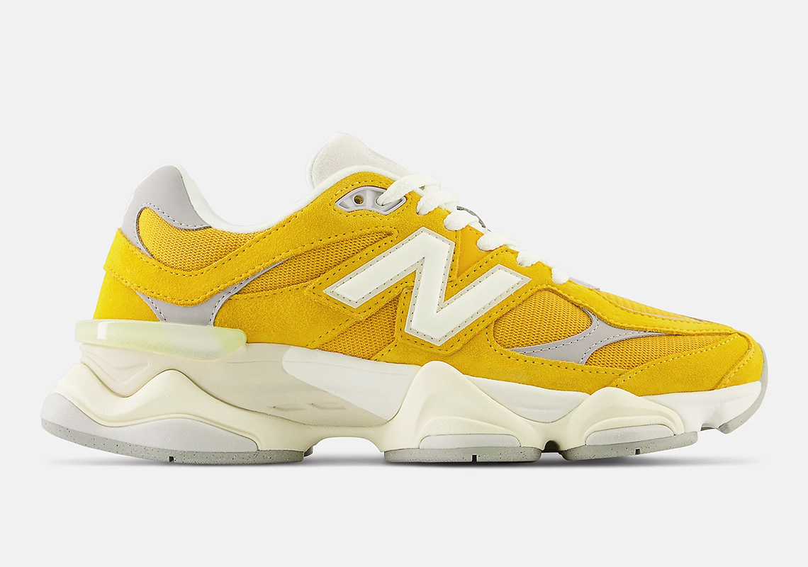 New Balance 9060 Yellow Suede: Bước vào mùa hè bằng phong cách nổi bật! - 1