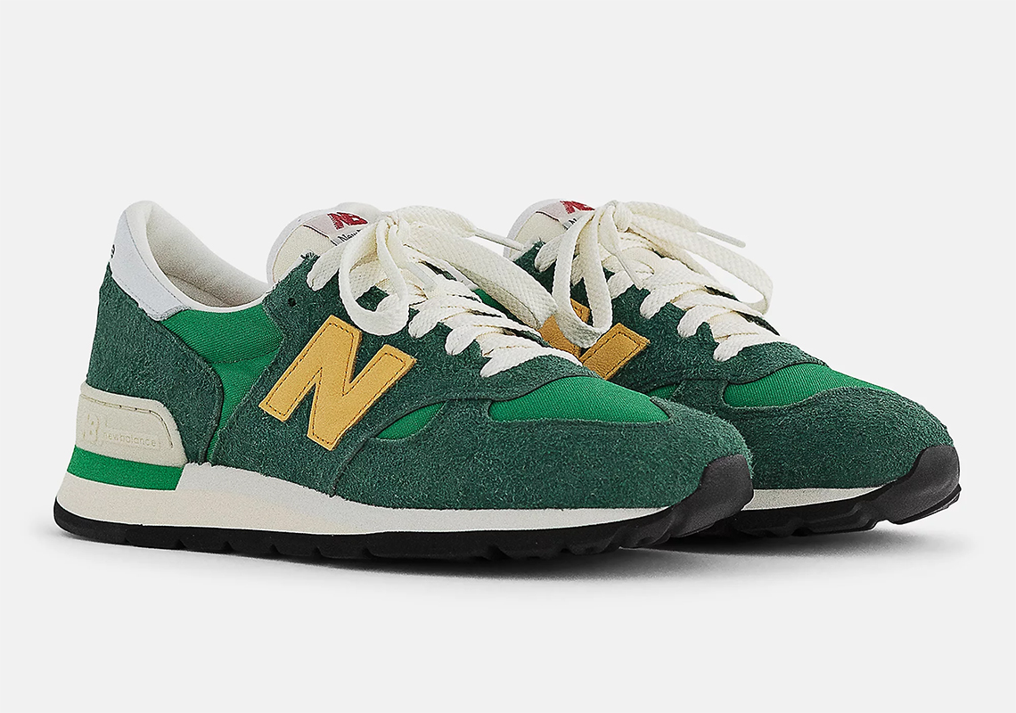 New Balance 990 MADE IN USA Green/Yellow - Sắp Ra Mắt - 2