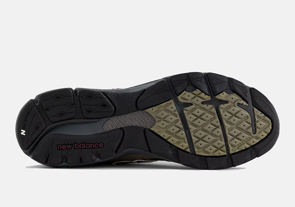 New Balance 990V3 made in USA trở lại vào tháng 12 với tông màu ô liu và xanh - 6