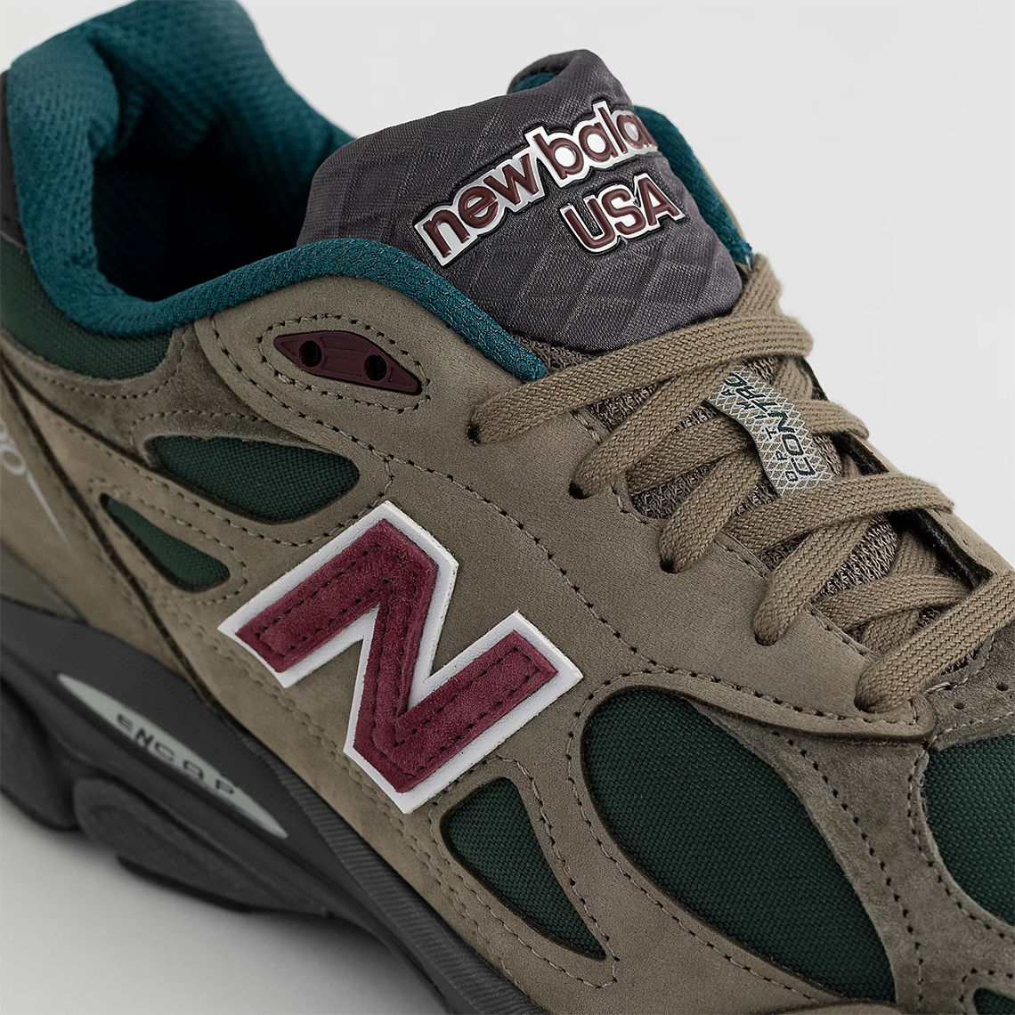 New Balance 990V3 made in USA trở lại vào tháng 12 với tông màu ô liu và xanh - 8