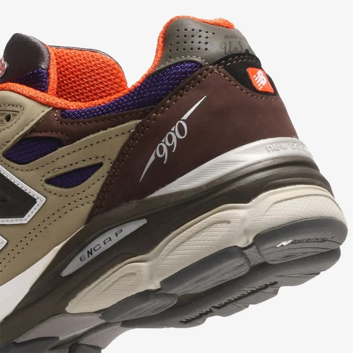 New Balance 990v3 thay đổi diện mạo mùa thu bằng cây ô liu - 7