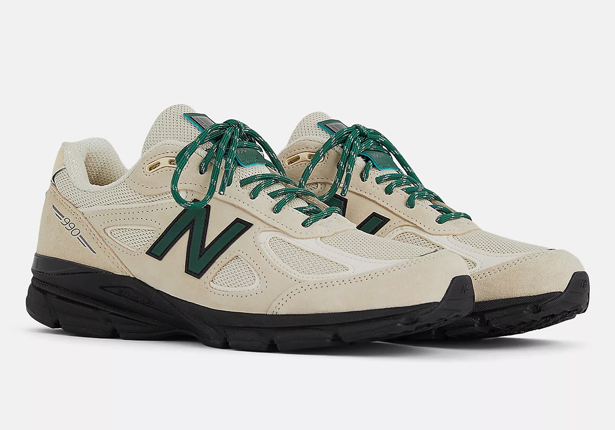 New Balance 990v4 'Macadamia Nut': Sự Kết Hợp Tinh Tế và Sôi Động - 1