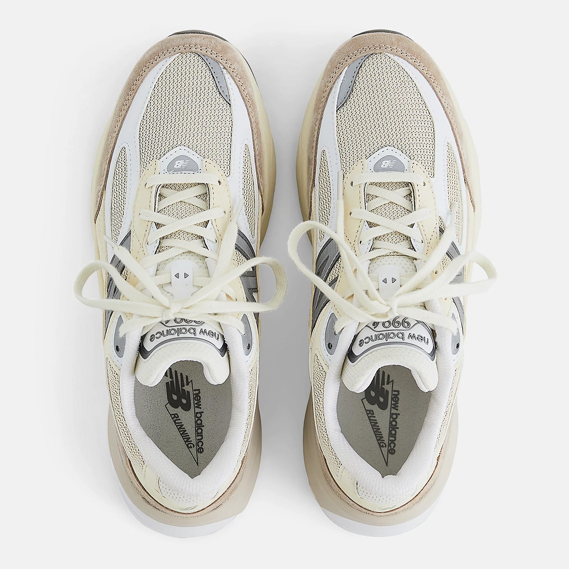 New Balance 990v6 Mindful Grey và Bone: Phối màu tinh tế mới đầy thú vị từ Teddy Santis! - 4
