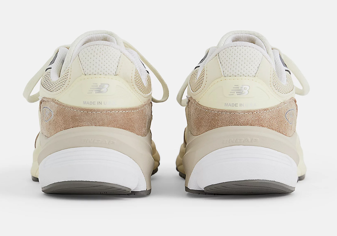 New Balance 990v6 Mindful Grey và Bone: Phối màu tinh tế mới đầy thú vị từ Teddy Santis! - 5