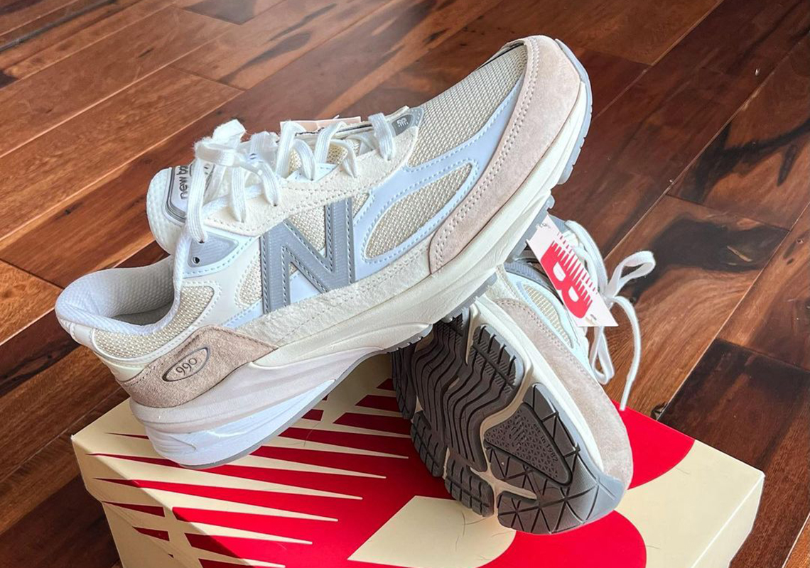New Balance 990v6: Phiên bản màu 'Cream' và 'White' chuẩn bị ra mắt - 3