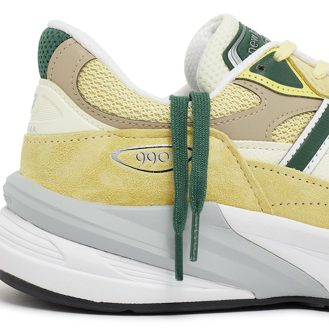 New Balance 990v6 Phiên Bản 'Pale Yellow' Tươi Mới Ra Mắt - 8