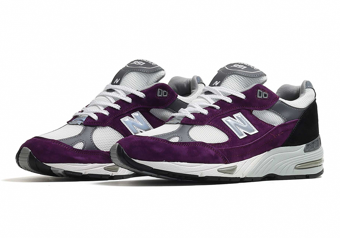 New Balance 991 Made In UK 'Grape Juice': Màu sắc mới đầy phong cách cho đôi giày đặc biệt - 2