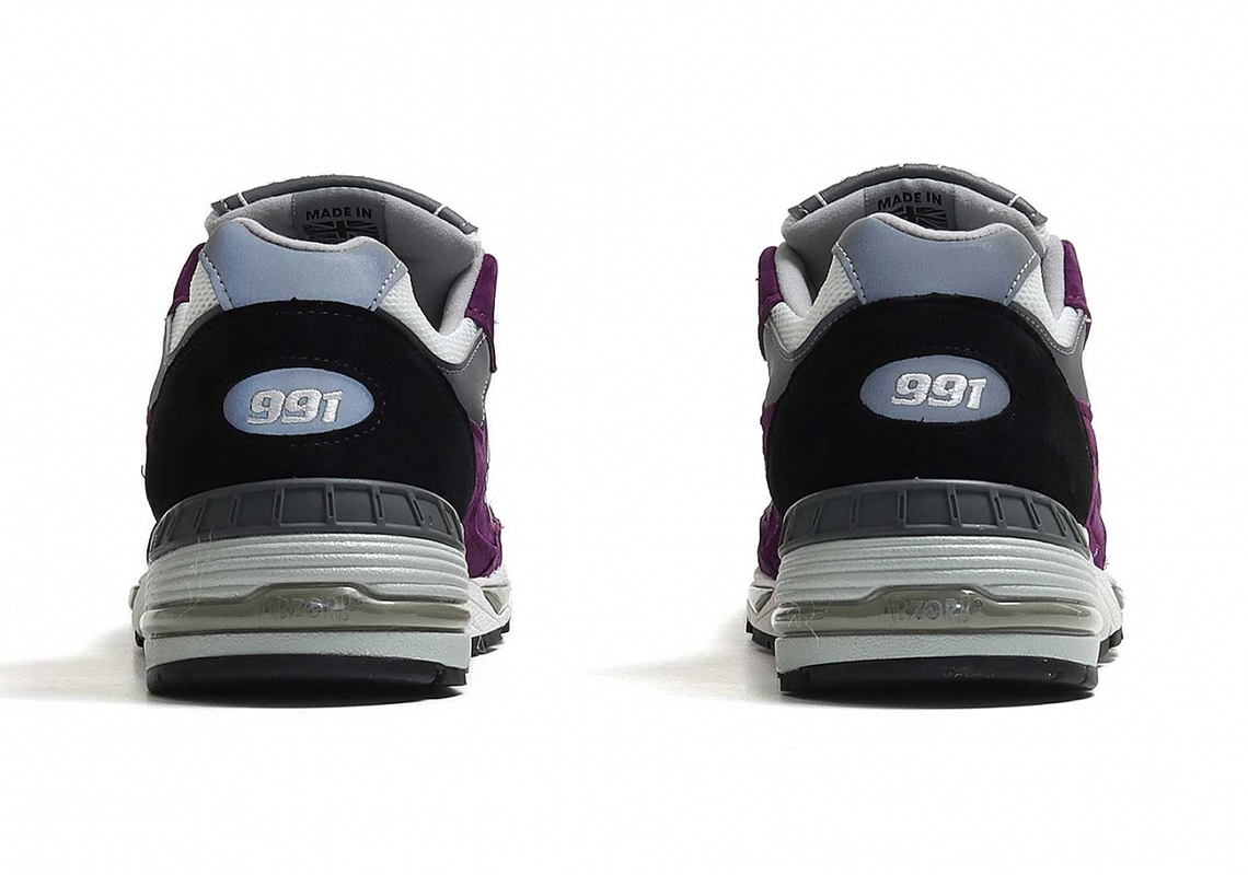 New Balance 991 Made In UK 'Grape Juice': Màu sắc mới đầy phong cách cho đôi giày đặc biệt - 3