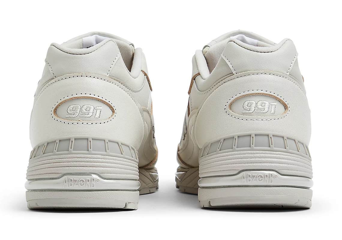 New Balance 991 'Off White': Phiên bản đặc biệt từ Anh Quốc - Thiết kế tinh tế và đa dụng! - 5