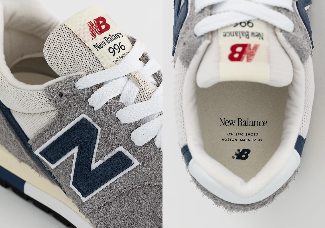  New Balance 996 tiếp tục được sản xuất tại Mỹ với màu Grey/Navy cổ điển - 1