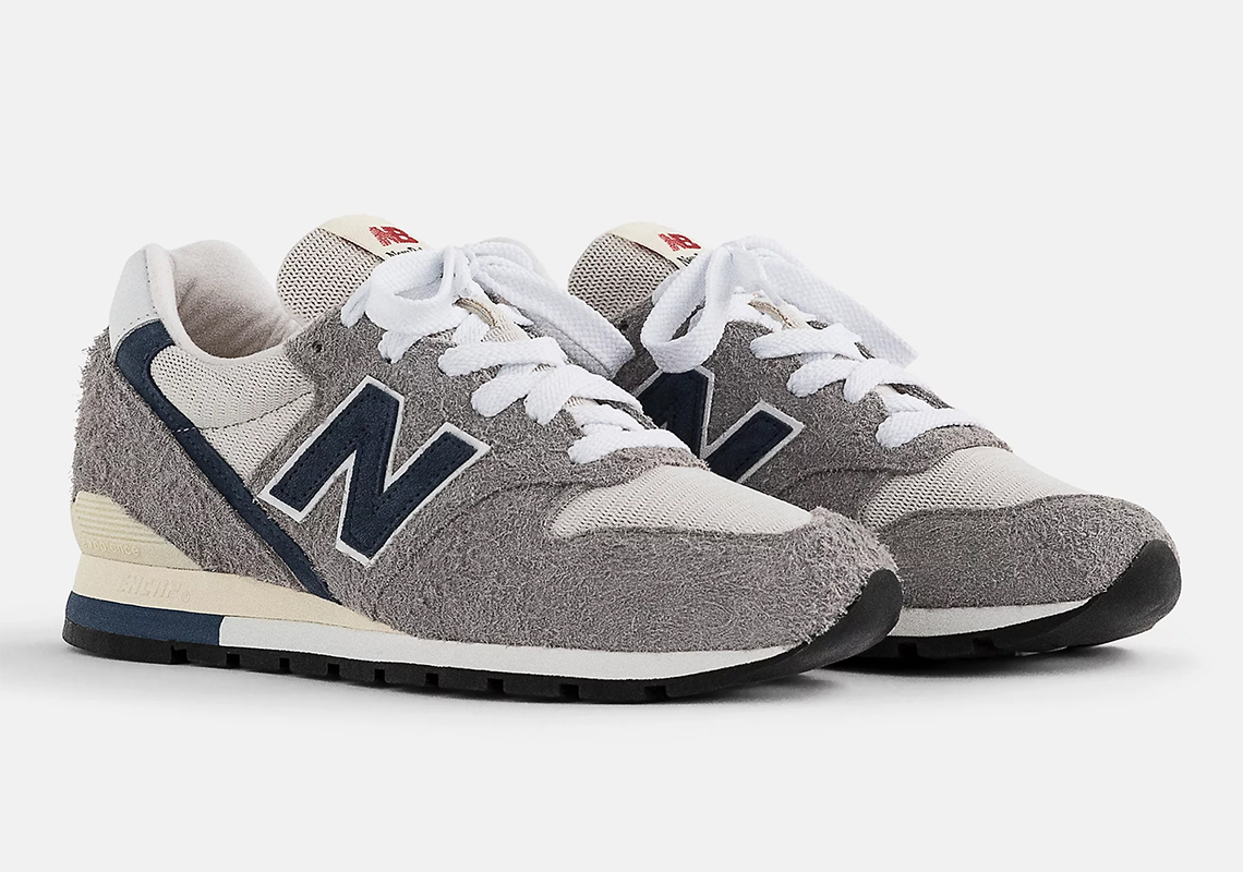  New Balance 996 tiếp tục được sản xuất tại Mỹ với màu Grey/Navy cổ điển - 2