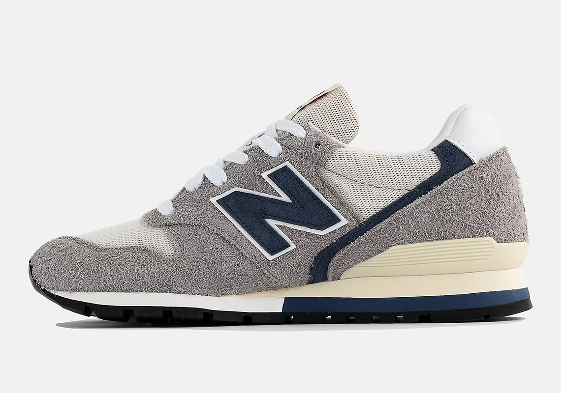  New Balance 996 tiếp tục được sản xuất tại Mỹ với màu Grey/Navy cổ điển - 3