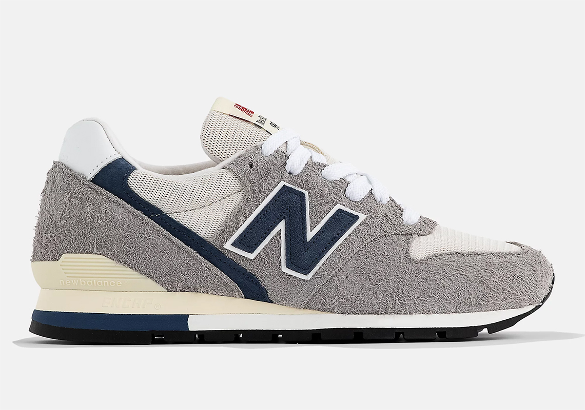  New Balance 996 tiếp tục được sản xuất tại Mỹ với màu Grey/Navy cổ điển - 4