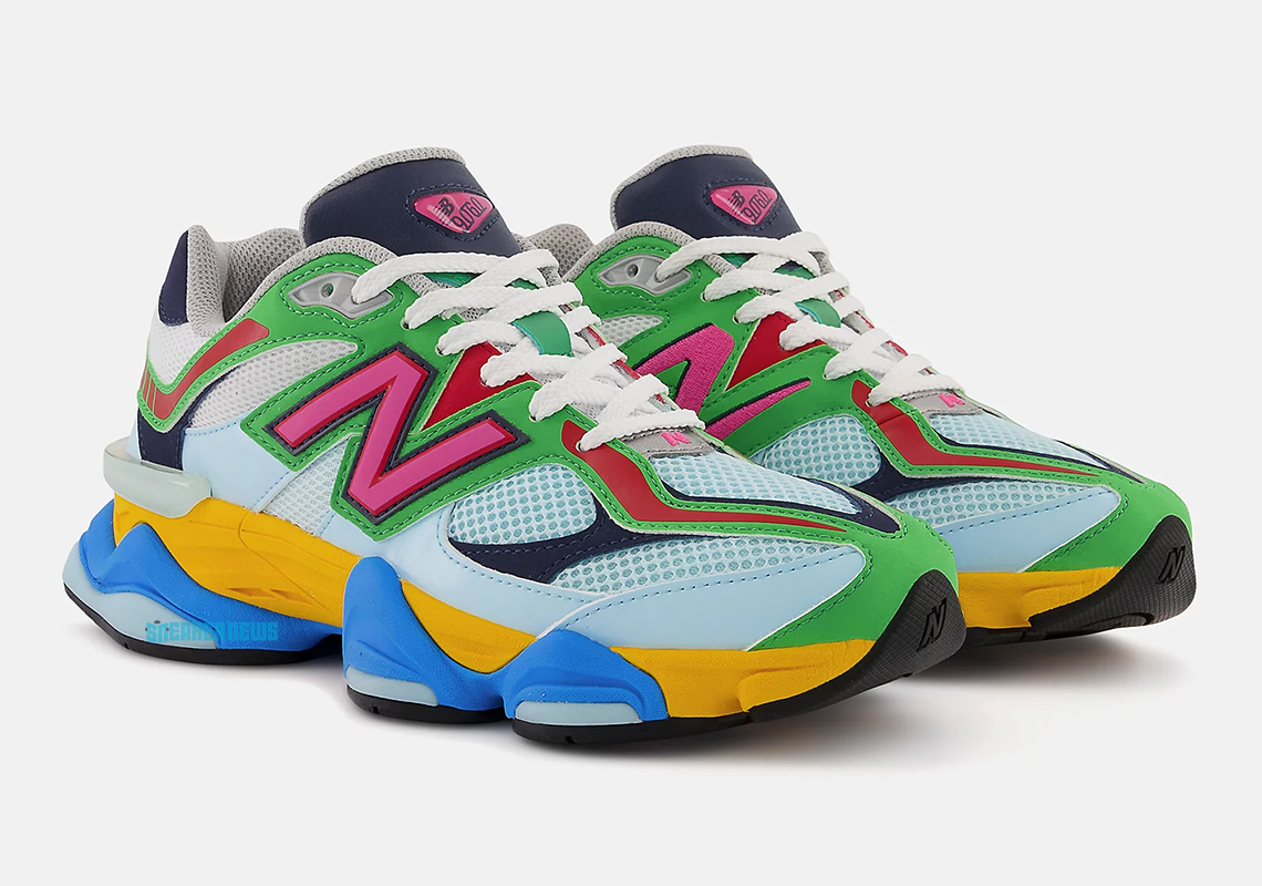 New Balance đã làm bùng nổ mẫu 90/60 với phiên bản đa màu sắc