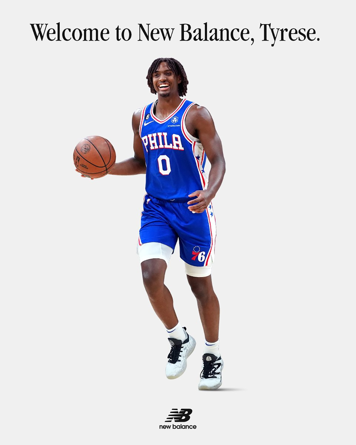 New Balance thông báo ký hợp đồng với Tyrese Maxey Sắp có TWO WXY V3 - 2