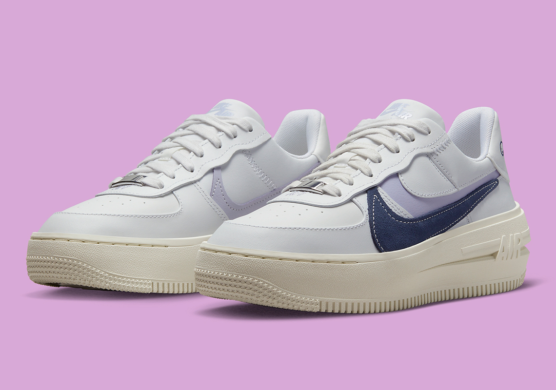 Những bông hoa tử đinh hương bao phủ Nike Air Force 1 PLT-AF-FORM - 2
