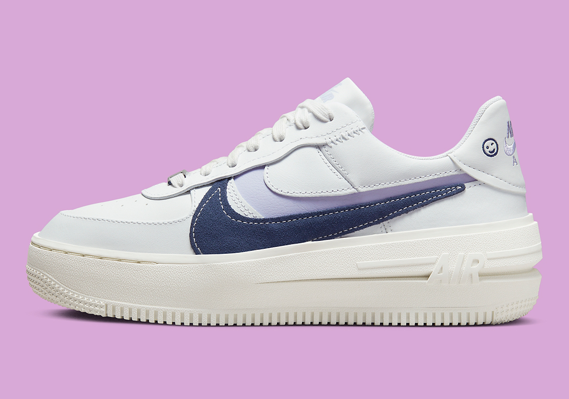 Những bông hoa tử đinh hương bao phủ Nike Air Force 1 PLT-AF-FORM - 3