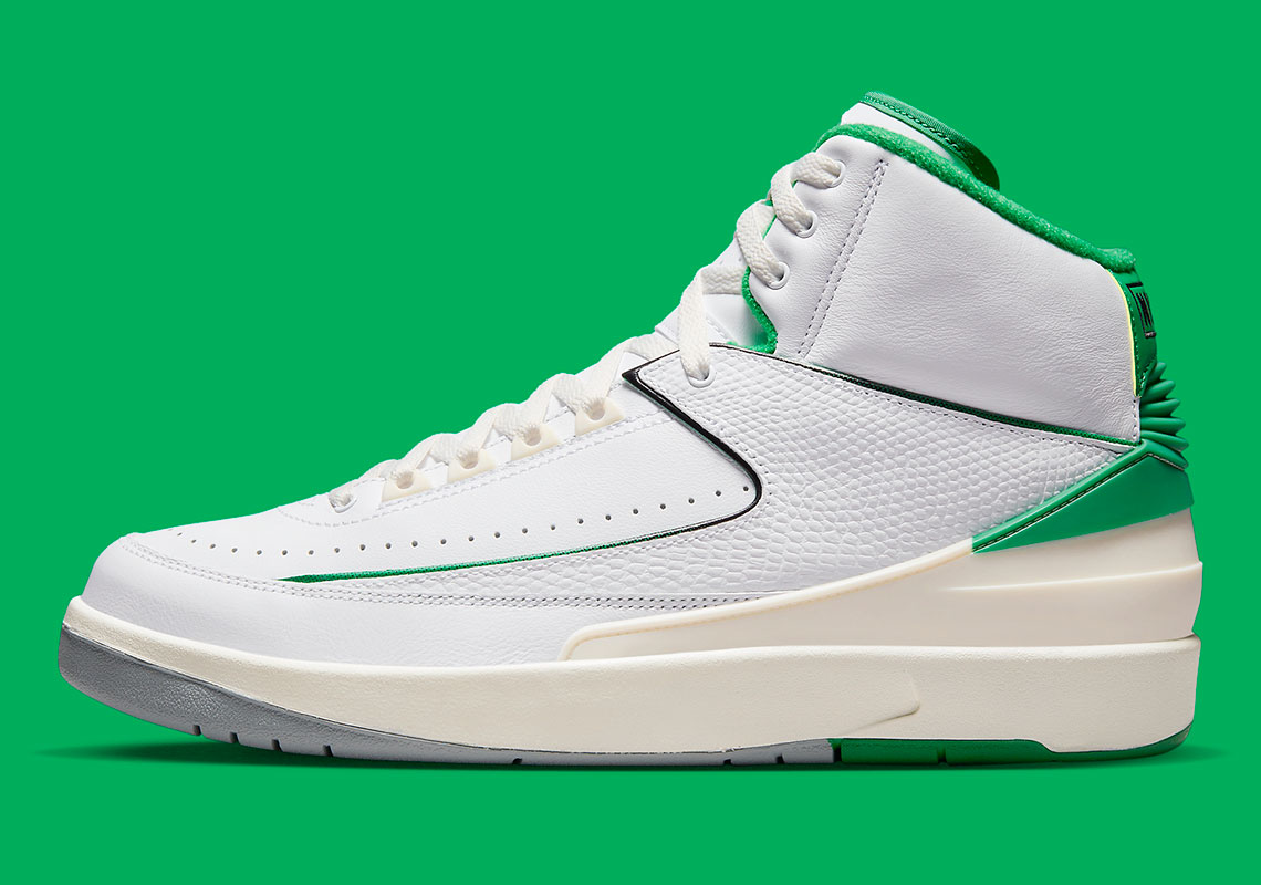 Những hình ảnh chính thức của Air Jordan 2 Lucky Green - 2