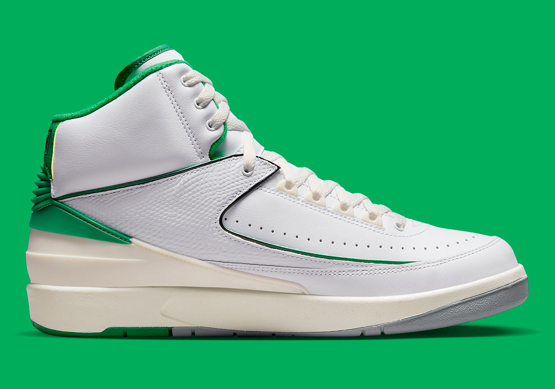 Những hình ảnh chính thức của Air Jordan 2 Lucky Green - 3