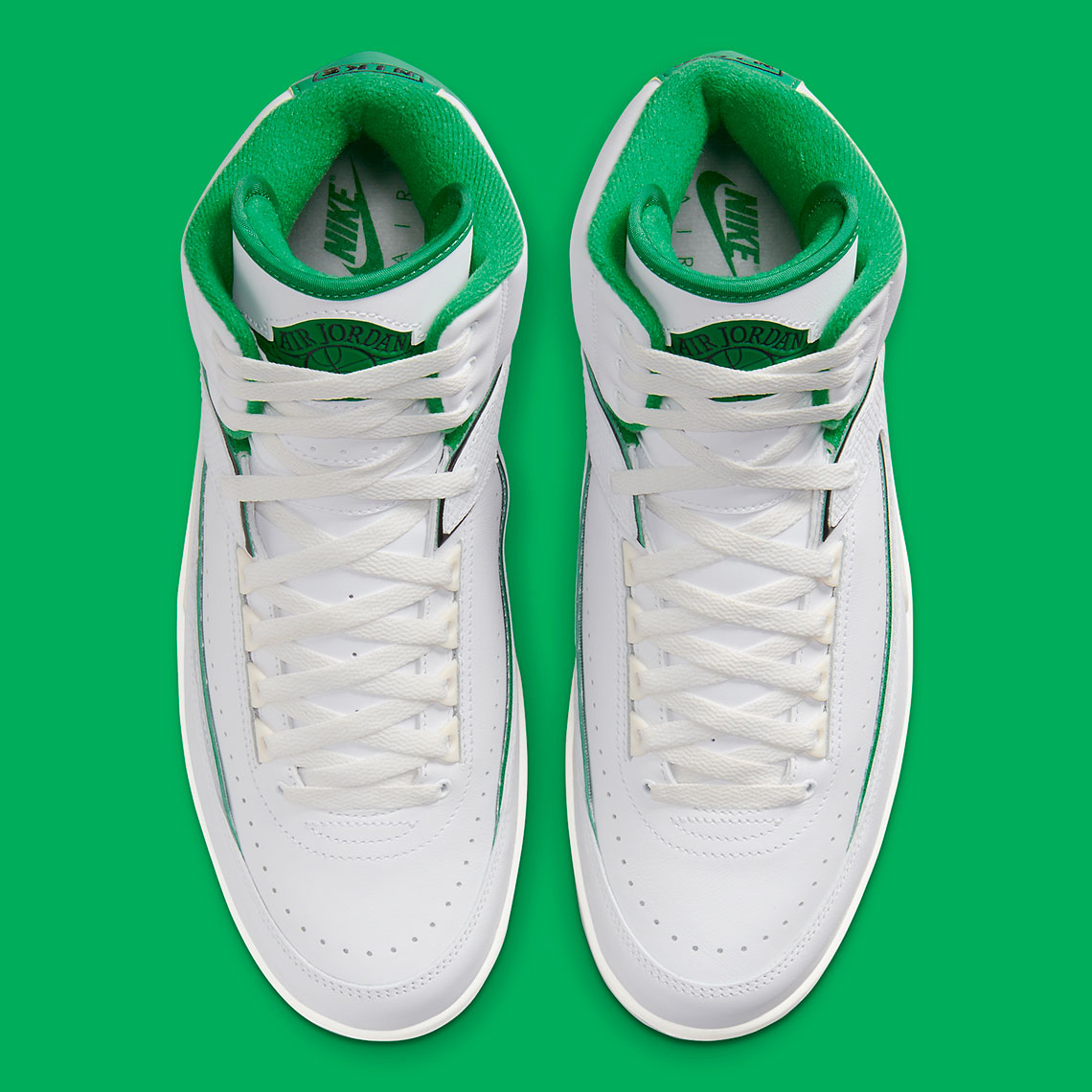 Những hình ảnh chính thức của Air Jordan 2 Lucky Green - 4