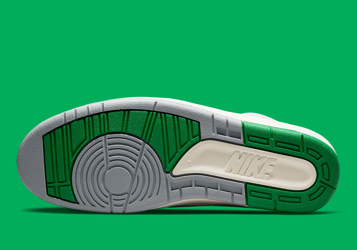 Những hình ảnh chính thức của Air Jordan 2 Lucky Green - 6