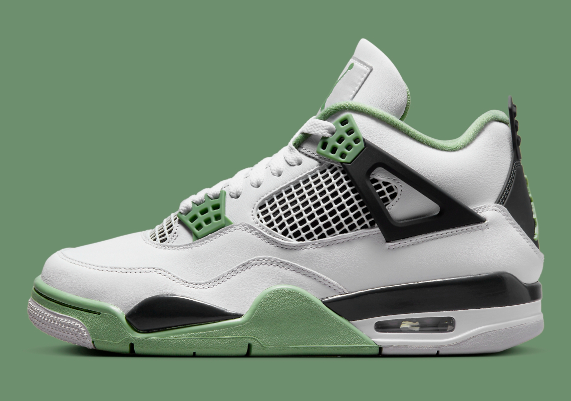 Những hình ảnh chính thức của Air Jordan 4 Oil Green - 7