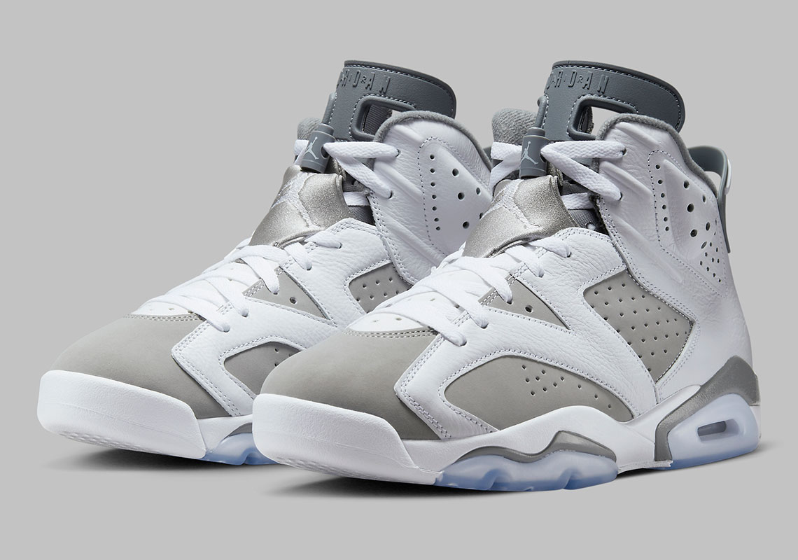 Những hình ảnh chính thức của Air Jordan 6 Cool Grey  - 1