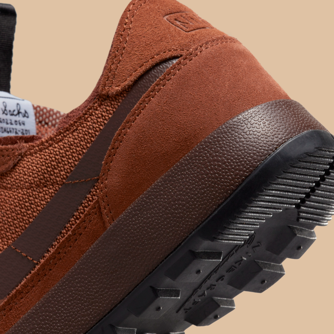 Những hình ảnh chính thức của Giày đa dụng Tom Sachs x NikeCraft Field Brown - 9
