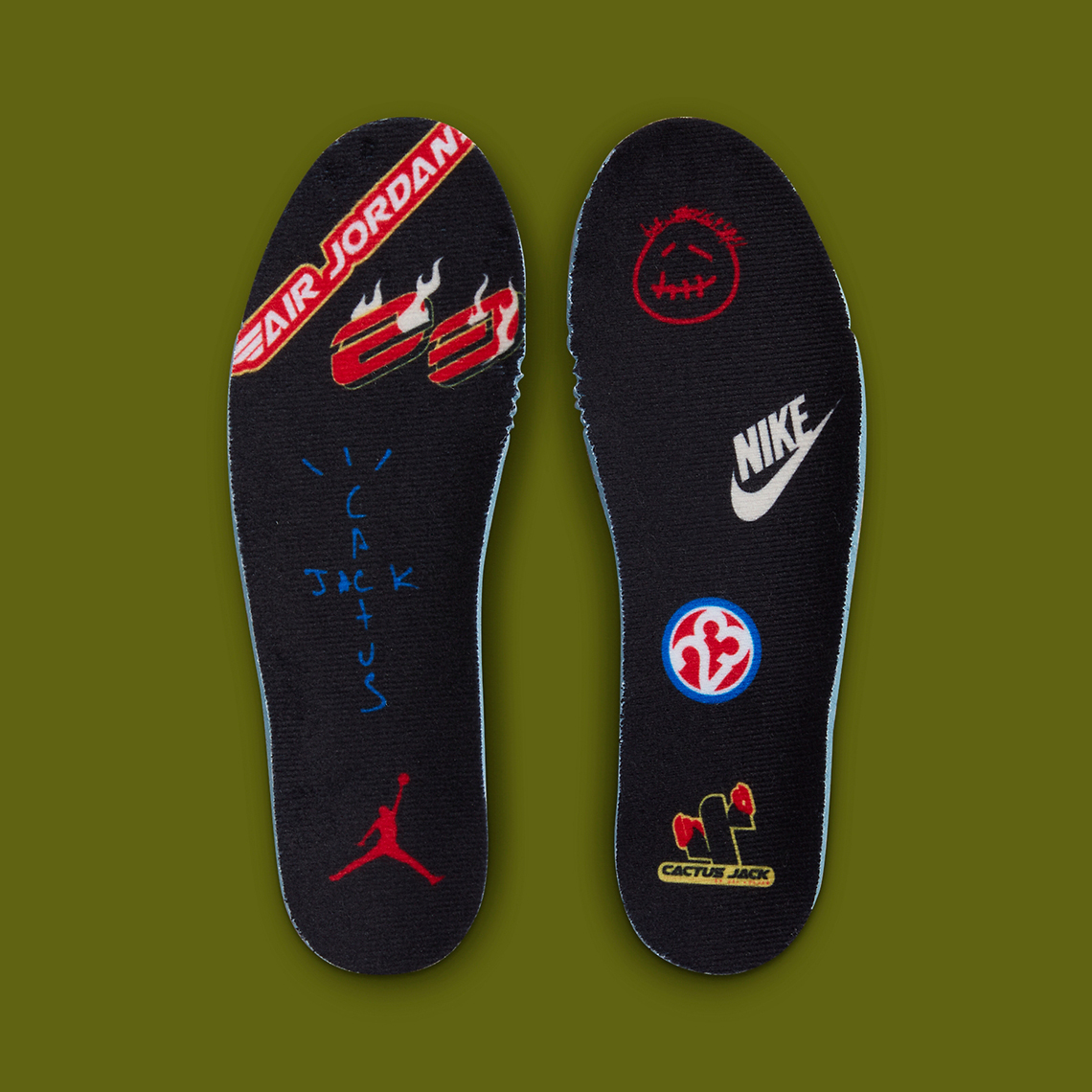 Những hình ảnh chính thức của Travis Scott x Air Jordan 1 Low OG Olive (PS/TD) - 10