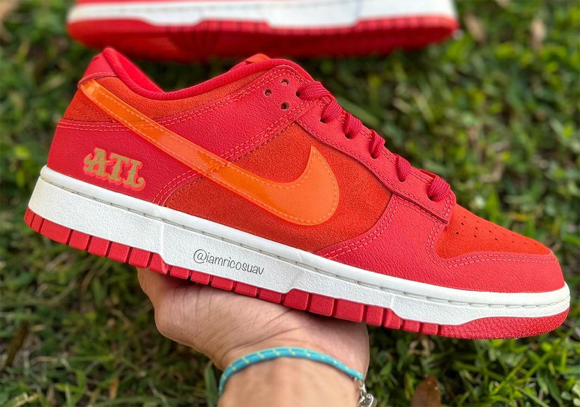 Những hình ảnh đầu tiên của đôi giày Nike Dunk Low ATL - 1