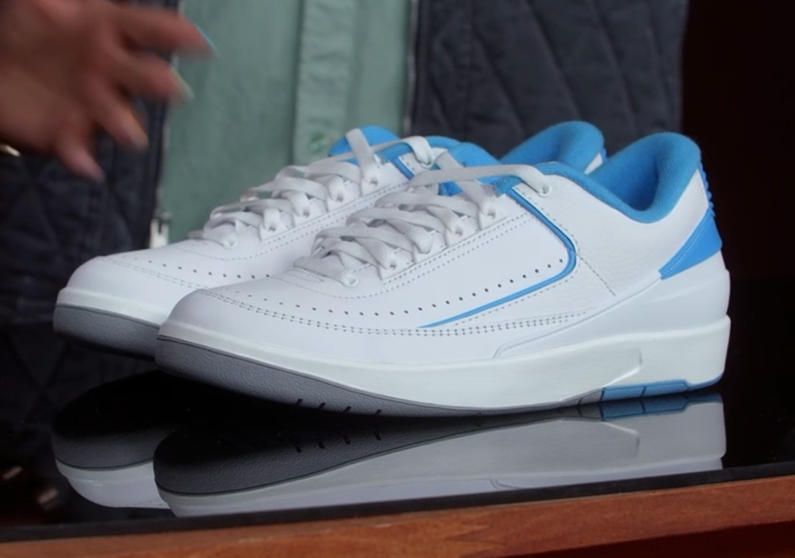 Những hình ảnh đầu tiên của giày Air Jordan 2 Low UNC sẽ phát hành vào tháng 7/2023 - 1