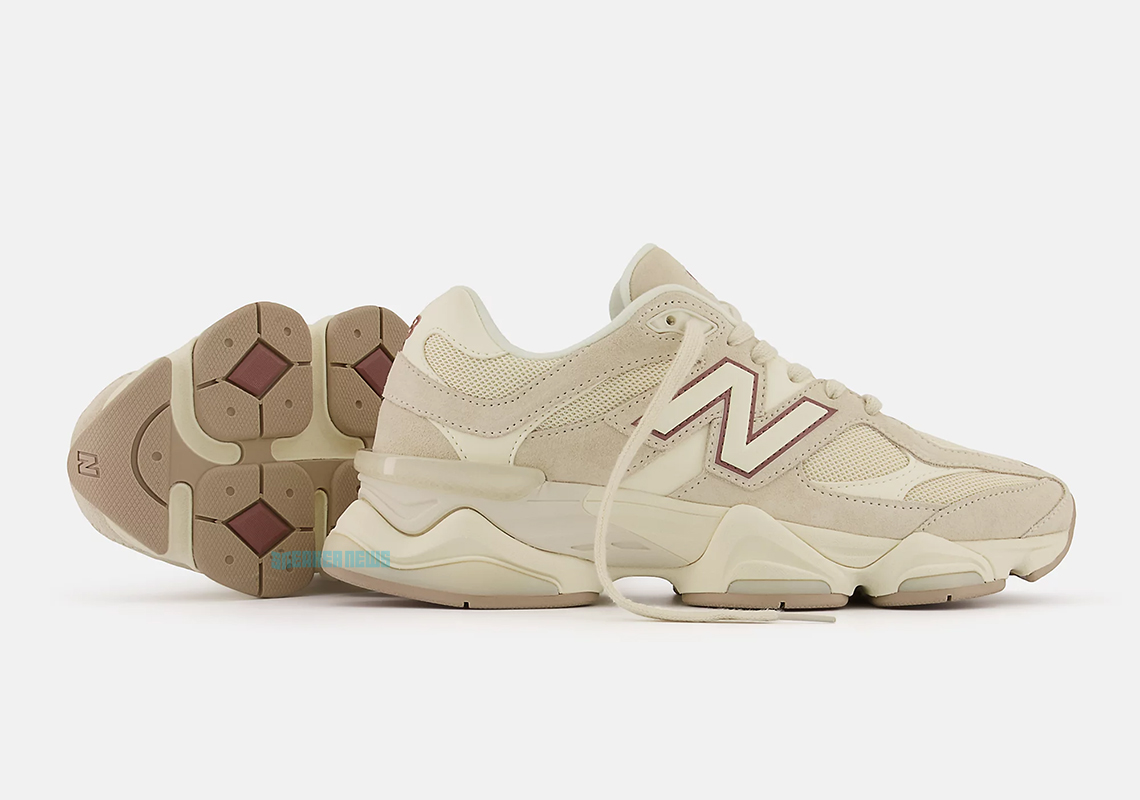 Những hình ảnh đầu tiên của mẫu giày New Balance 90/60 Cream - 2