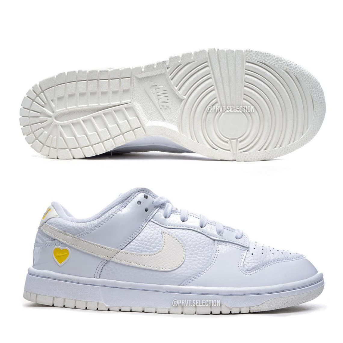 Những hình ảnh đầu tiên của mẫu giày Nike Dunk Low Yellow Heart - 2