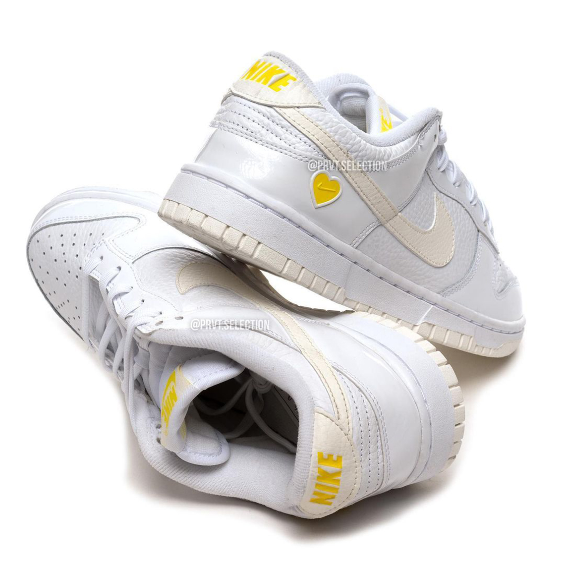 Những hình ảnh đầu tiên của mẫu giày Nike Dunk Low Yellow Heart - 3