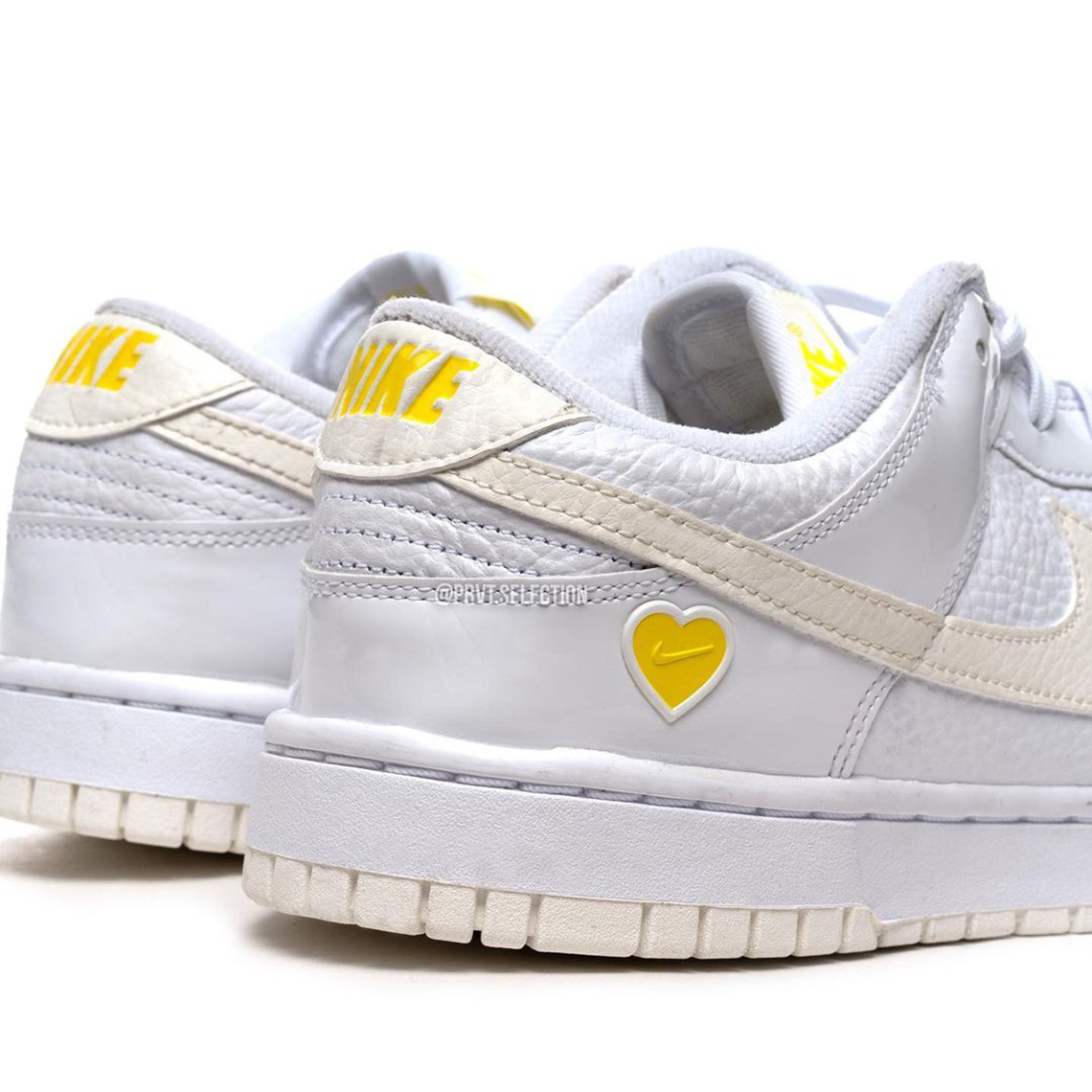 Những hình ảnh đầu tiên của mẫu giày Nike Dunk Low Yellow Heart - 4