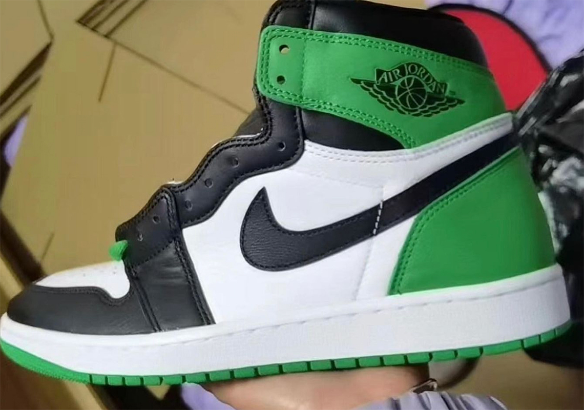 Những hình ảnh đầu tiên của mẫu giày sneaker Air Jordan 1 Lucky Green - 1