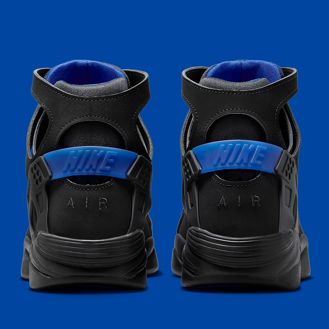 Nike Air Flight Huarache Tái Xuất Trong Phiên Bản 'Black/Lyon Blue' Cho Mùa Lễ Hội - 5