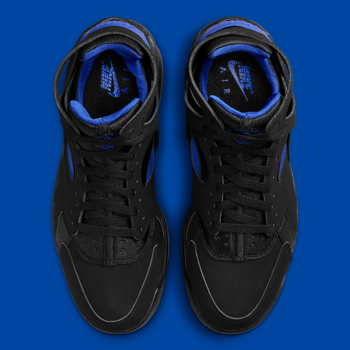 Nike Air Flight Huarache Tái Xuất Trong Phiên Bản 'Black/Lyon Blue' Cho Mùa Lễ Hội - 6