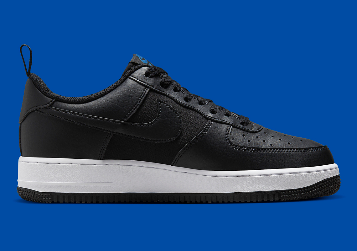Nike Air Force 1 'Black/Royal/White - 4