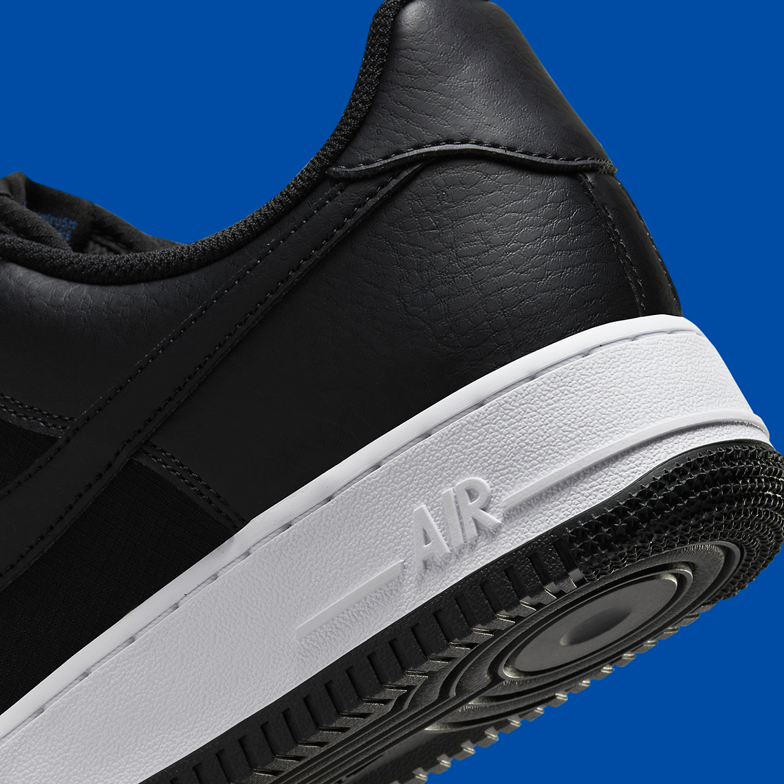 Nike Air Force 1 'Black/Royal/White - 9