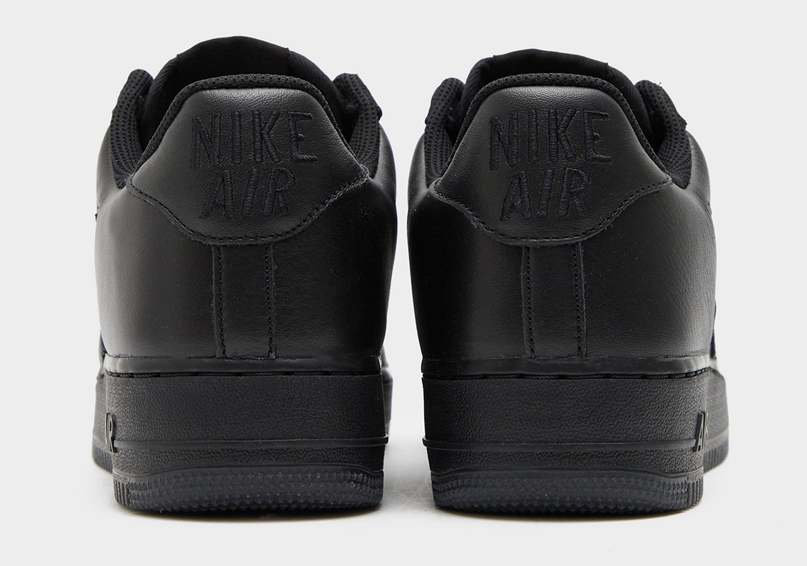 Nike Air Force 1 'Jewel Black': Bản phát hành mới sẽ đánh bại 'Triple Black' - 3
