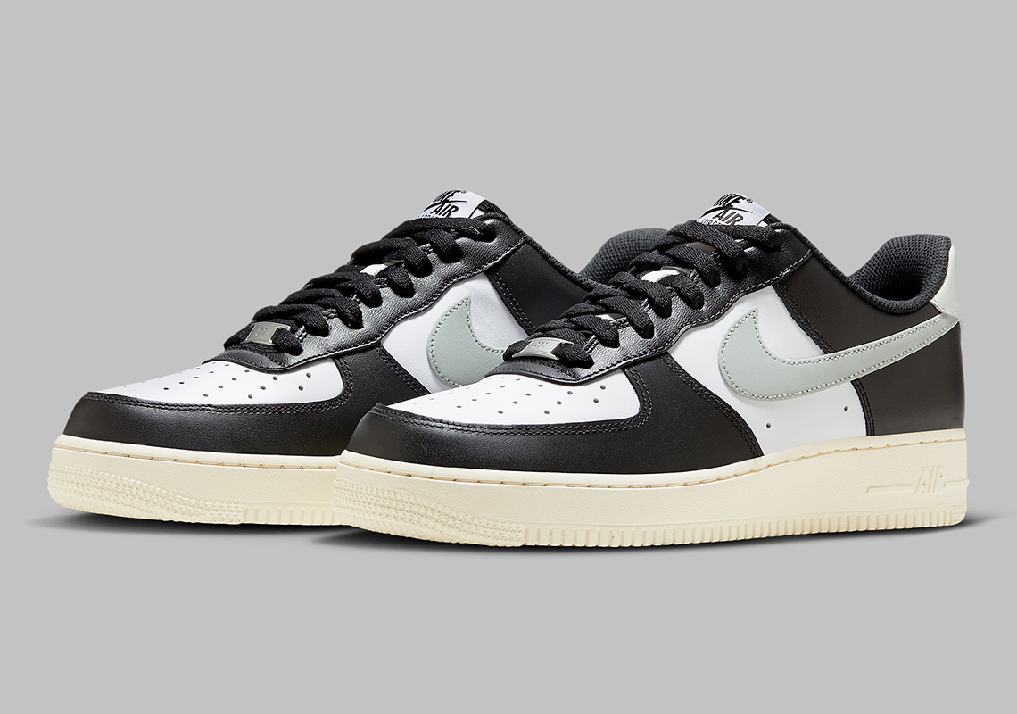 Nike Air Force 1 Low Black/Grey: Sự hòa quyện màu đen và xám trong thiết kế tinh tế - 1