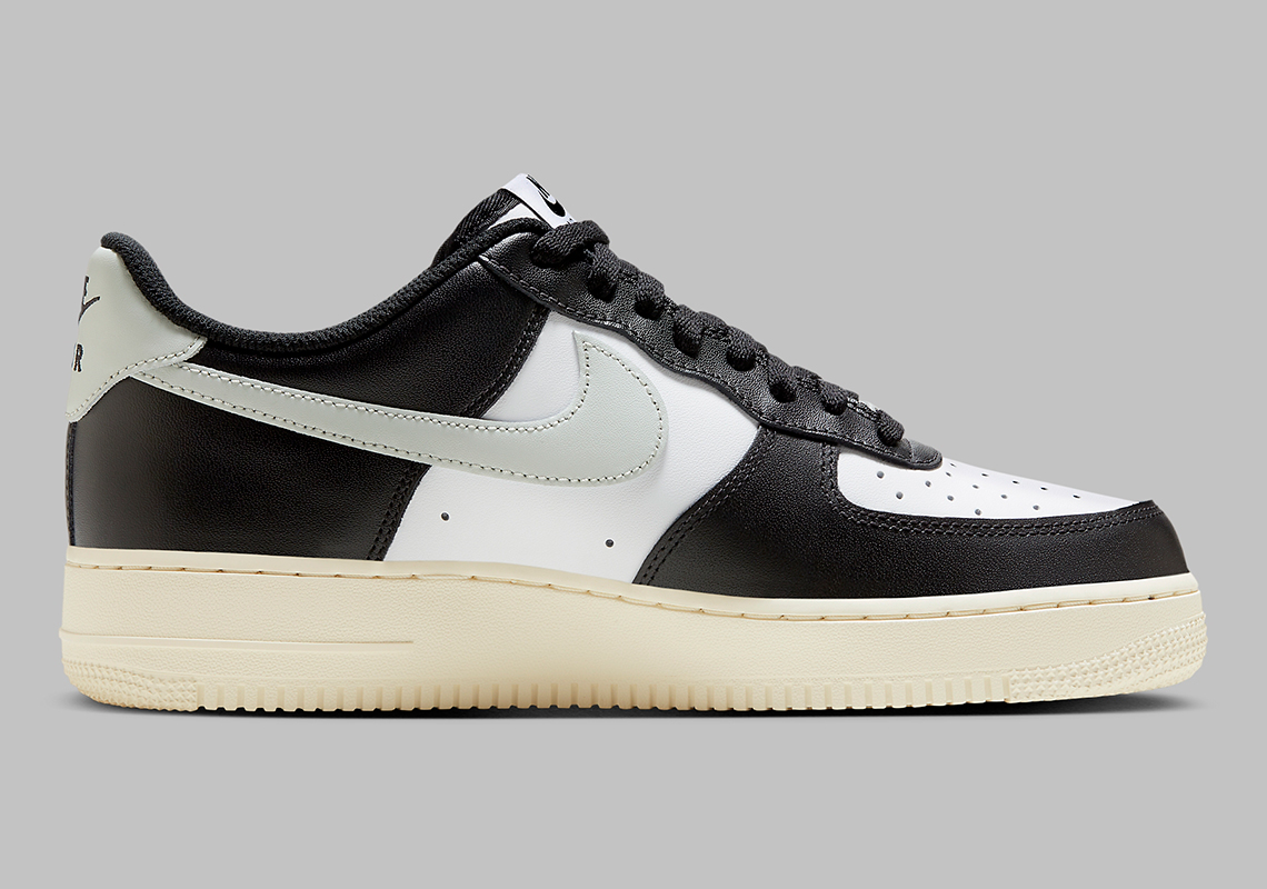 Nike Air Force 1 Low Black/Grey: Sự hòa quyện màu đen và xám trong thiết kế tinh tế - 3